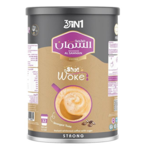 Al Samman Shot Woke 3-in-1 Strong Coffee – 640 grams